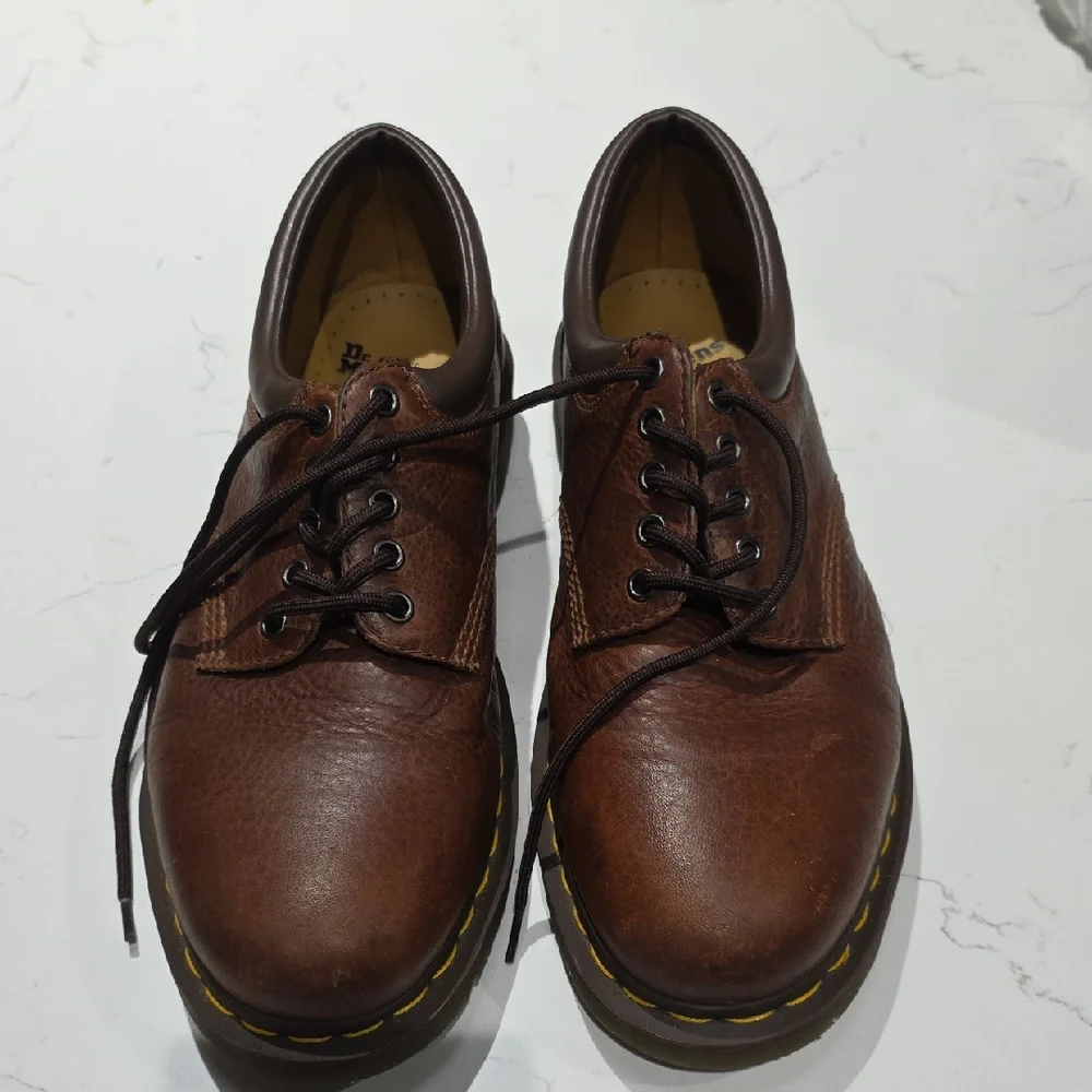 Dr Martens Brown Leather Men's Shoes Size 12M